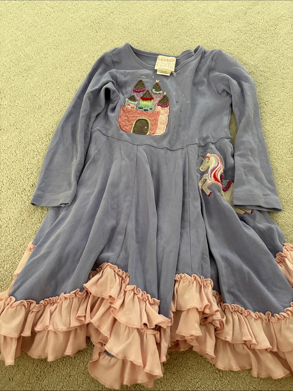 Lemon Loves Lime Boutique Unicorn Dress